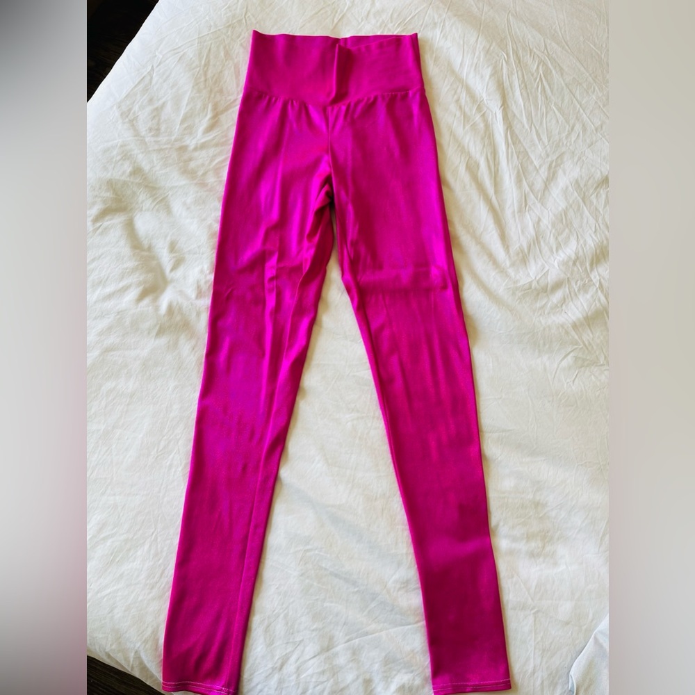 Holographic Pink Glittery ✨Leggings